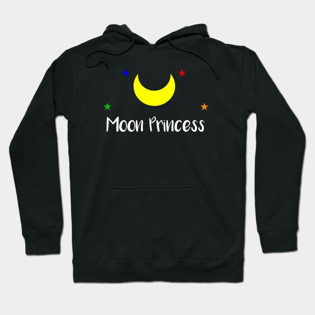 Moon Princess Hoodie by inparentheses